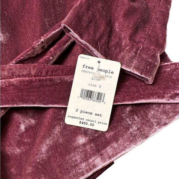 Free People Perfect Illusion Velvet Suit Jacket - Picture 14 of 15